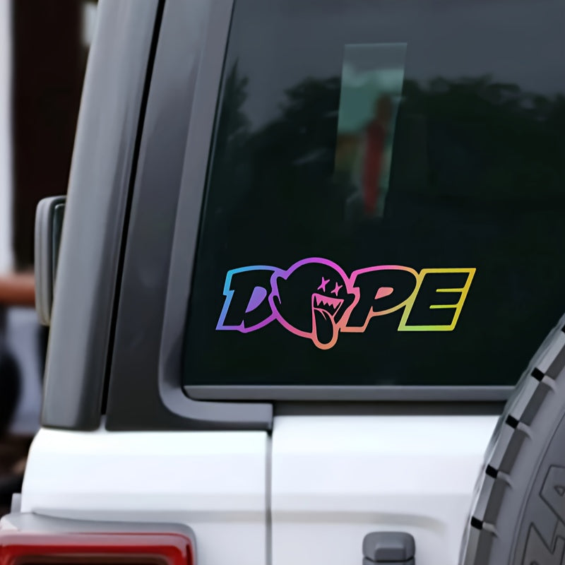 JDM "DOPE Sticker" Decal Sticker Car Windshield sticker