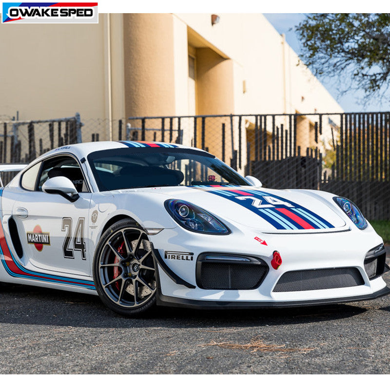 Universal fit Custom Retro Style Martini Racing Stripes