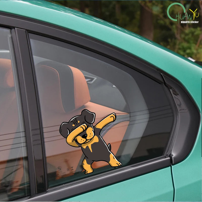 Funny Rottweiler Creative Vinyl Sticker