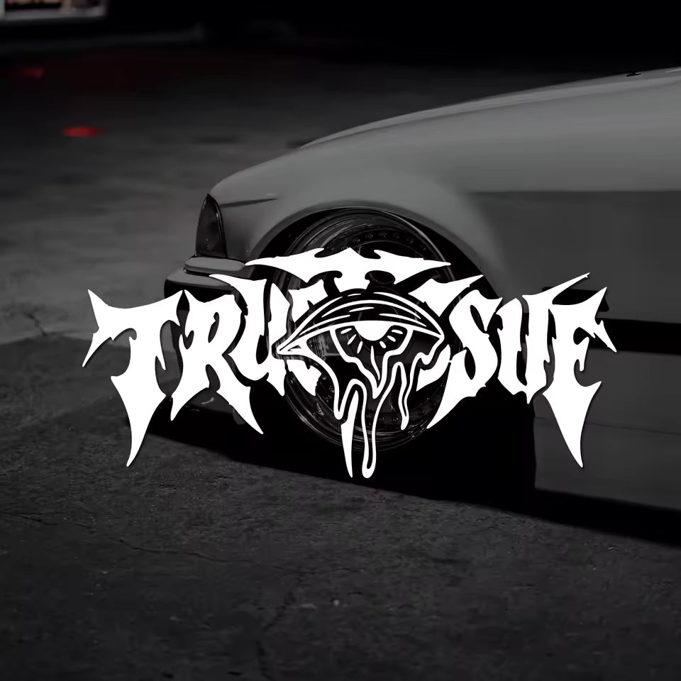 Trust Issue JDM Vinyl Sticker For Car Front Rear Windshield