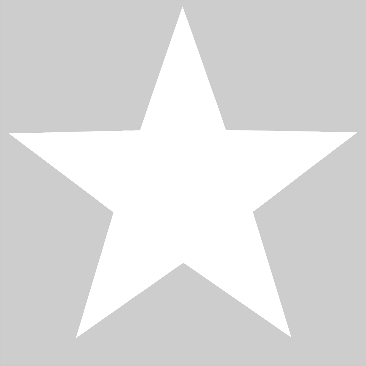 Star One-Aufkleber