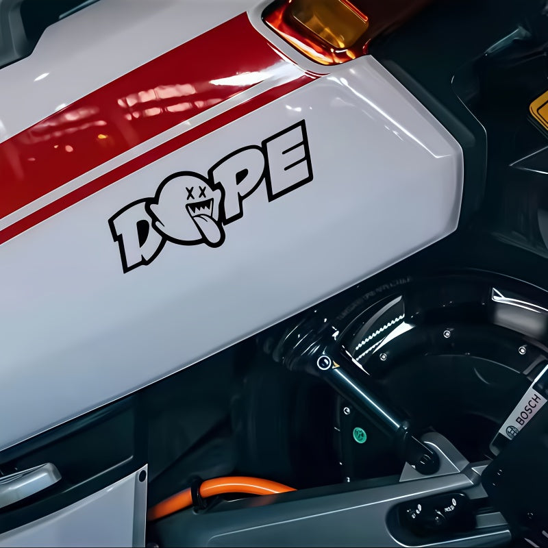 JDM "DOPE Sticker" Decal Sticker Car Windshield sticker