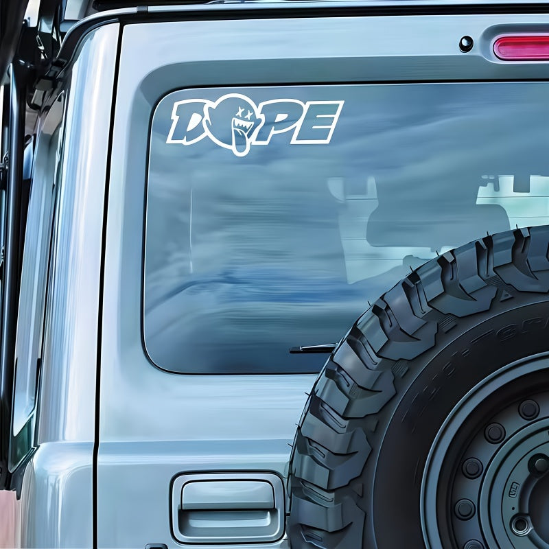 JDM "DOPE Sticker" Decal Sticker Car Windshield sticker