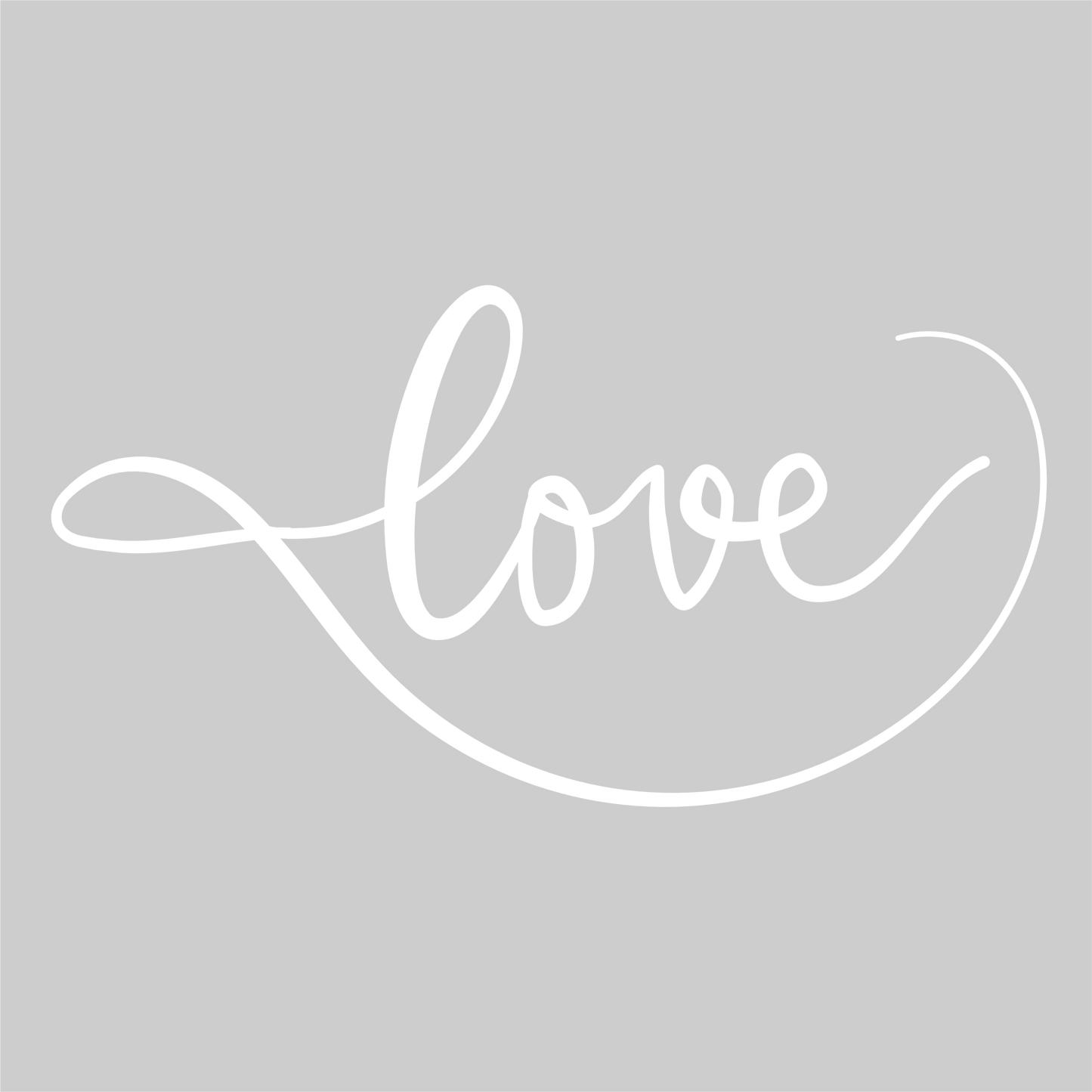 Aufkleber „Herzliebe“