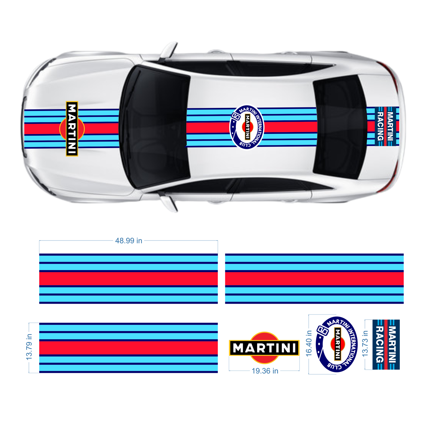 The Legend Reborn: Martini Racing Style Full Livery Kit
