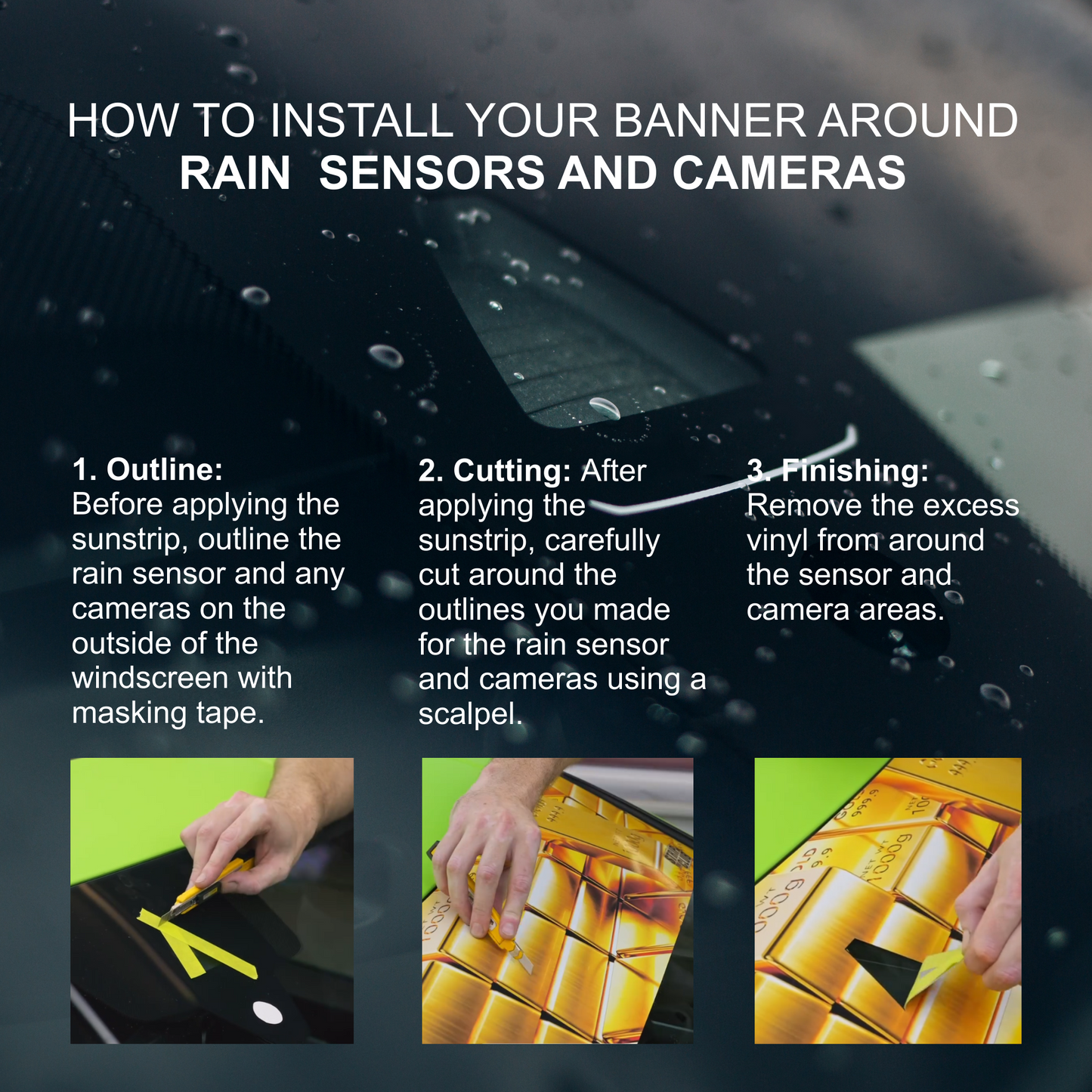 Logos des sponsors de la bannière Sunstrip - Falken sl