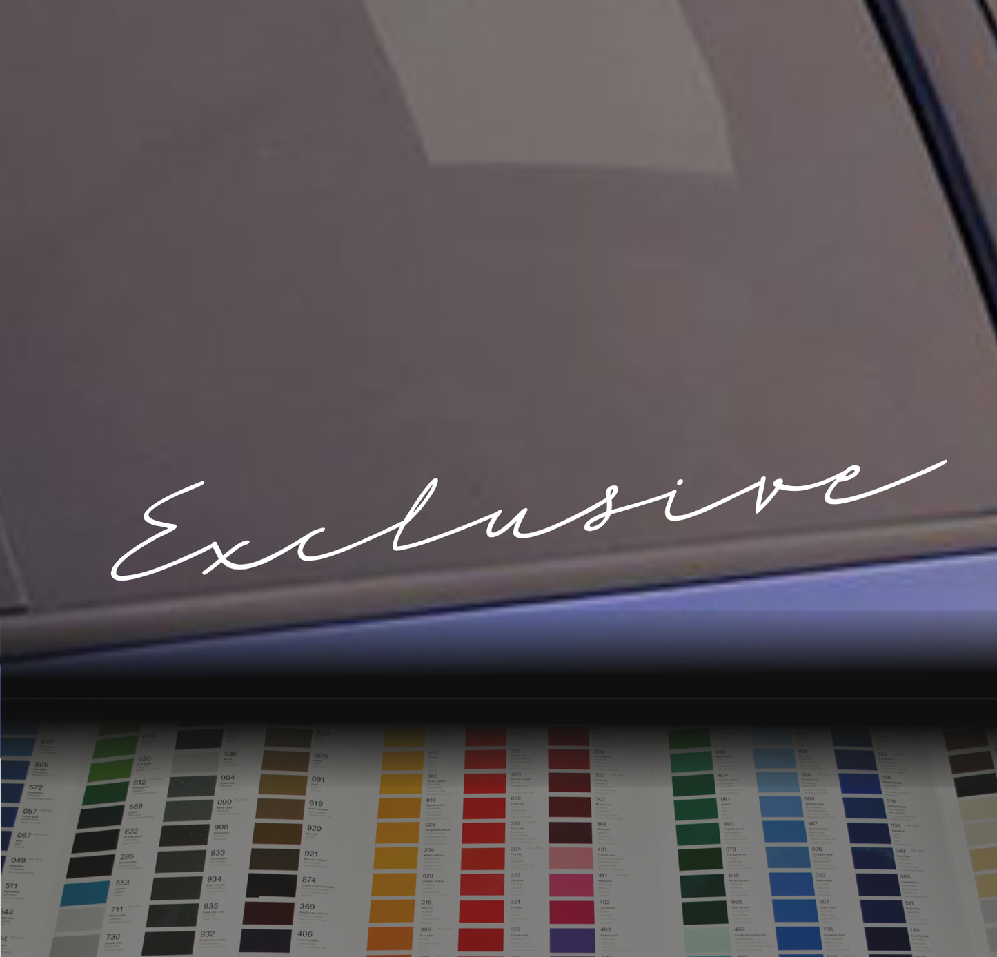 Exklusiver Sticker-Banner-Aufkleber