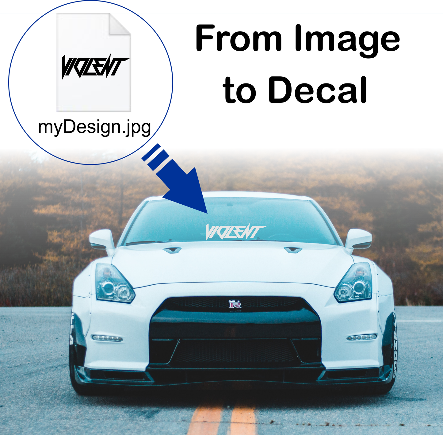 Decal Sticker from FILE