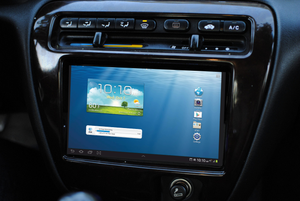 Who needs a car head unit when you have a tablet or mobile phone?