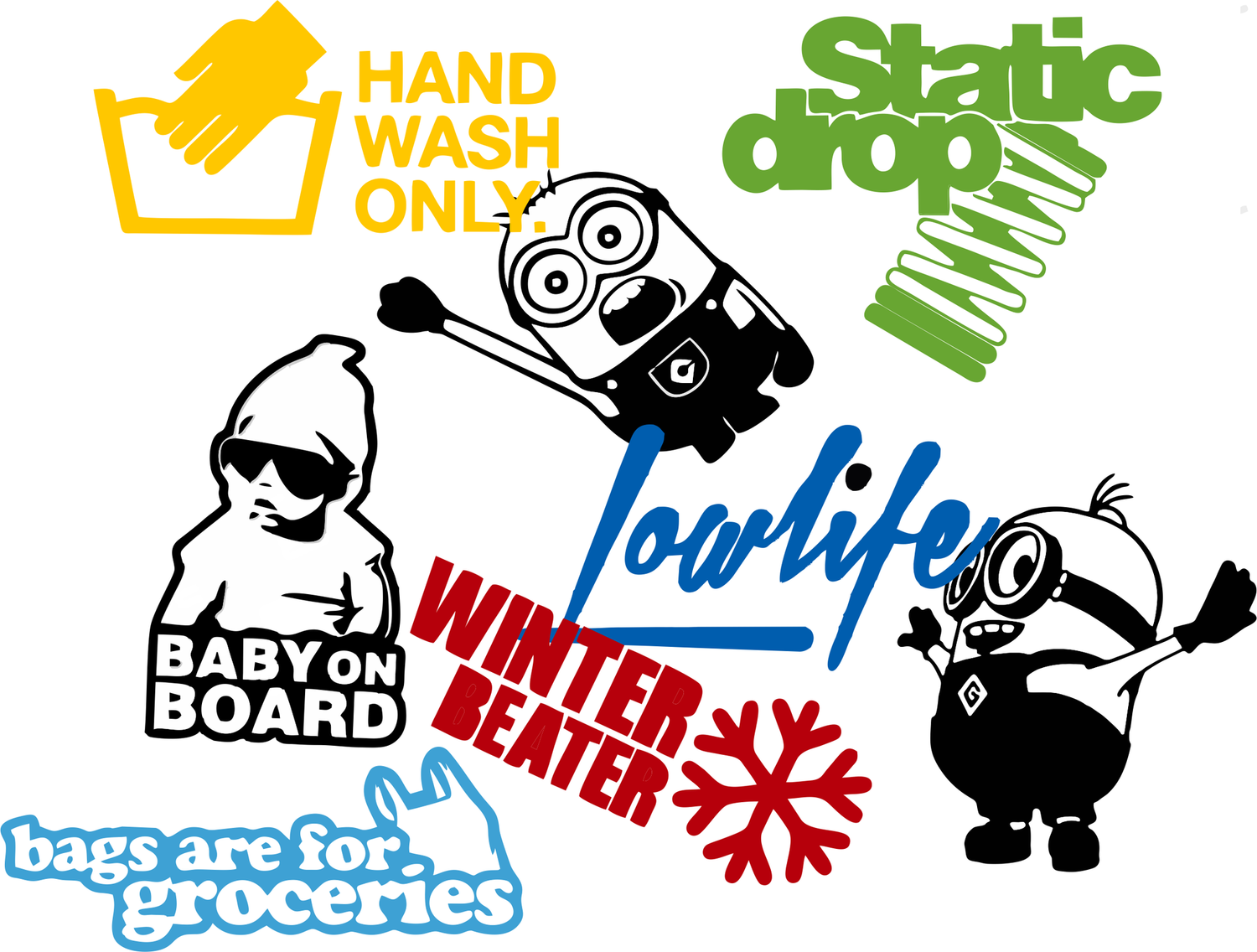 Small decals