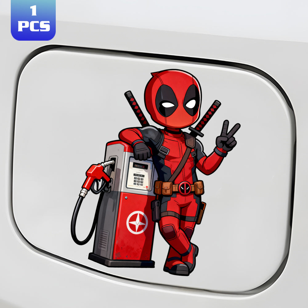 Fun Q-Version Dead p Car Sticker