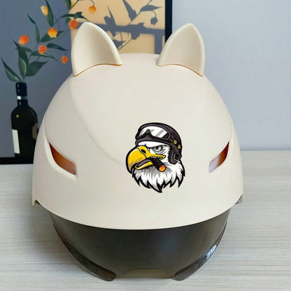 Cigar-Smoking Eagle sticker