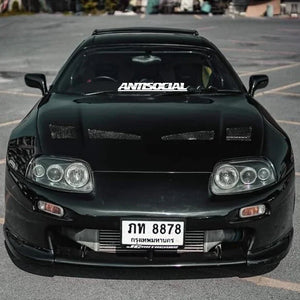Antisocial Letter Car Stickers for Rear Window