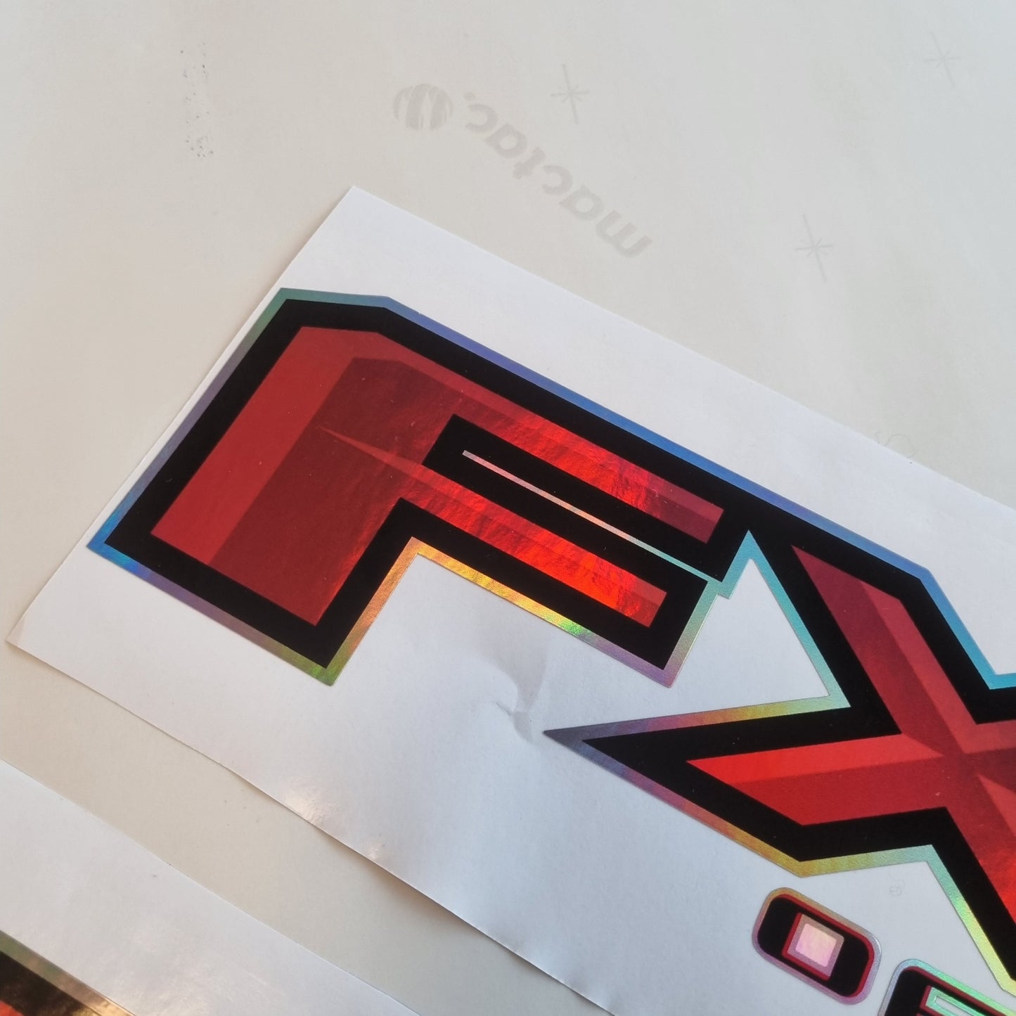 FX4 Offroad-Aufkleber, holografische Ersatzaufkleber (2er-Set) F150 Bedside F Truck Super Duty F250 F350 F450 (2015–2018)