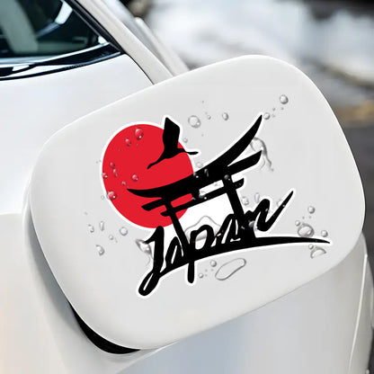 Japan sticker JDM Red Sun