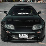 Antisocial Letter Car Stickers for Rear Window