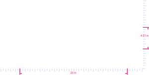 Text „Damn Girl“, Vinyl-Aufkleber, individueller Schriftzug, 11,4 x 58,4 cm, Weiß