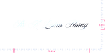 Text Its A Lokos Thang  Vinyl custom lettering decall/3.50 x 28.81 in/ Mirror Chrome /