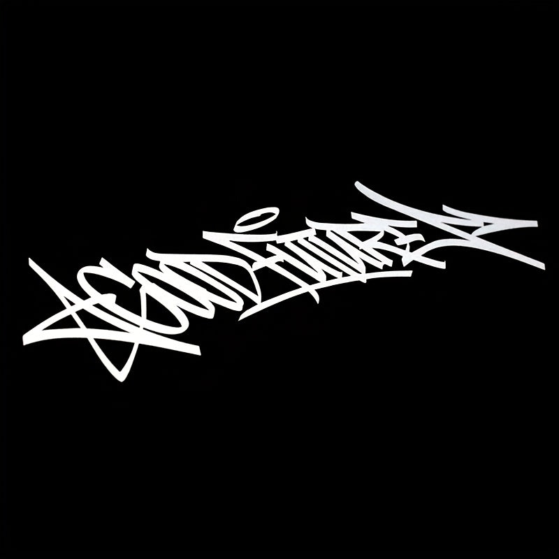 Handwritten GOODFUTURE Car Windshield sticker