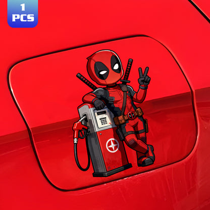 Fun Q-Version Dead p Car Sticker
