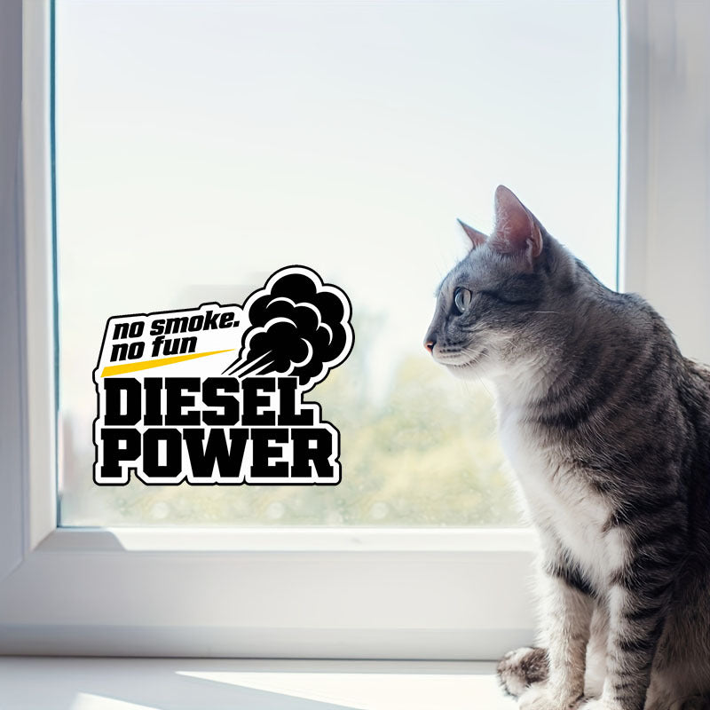 No Smoke No Fun Diesel Power Vinyl Sticker