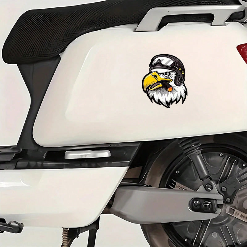 Cigar-Smoking Eagle sticker