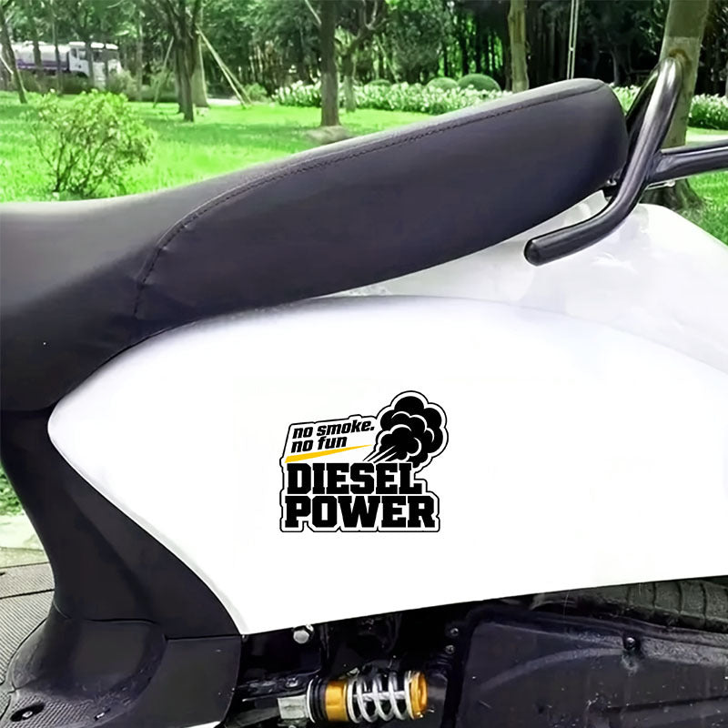 No Smoke No Fun Diesel Power Vinyl Sticker