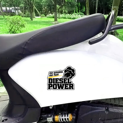 No Smoke No Fun Diesel Power Vinyl Sticker