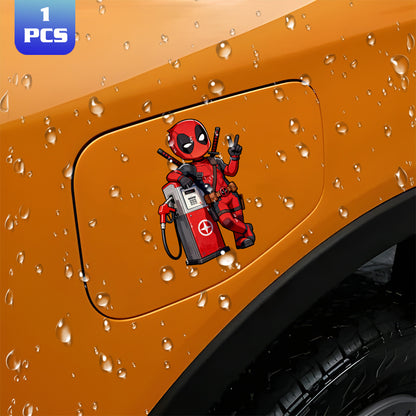 Fun Q-Version Dead p Car Sticker
