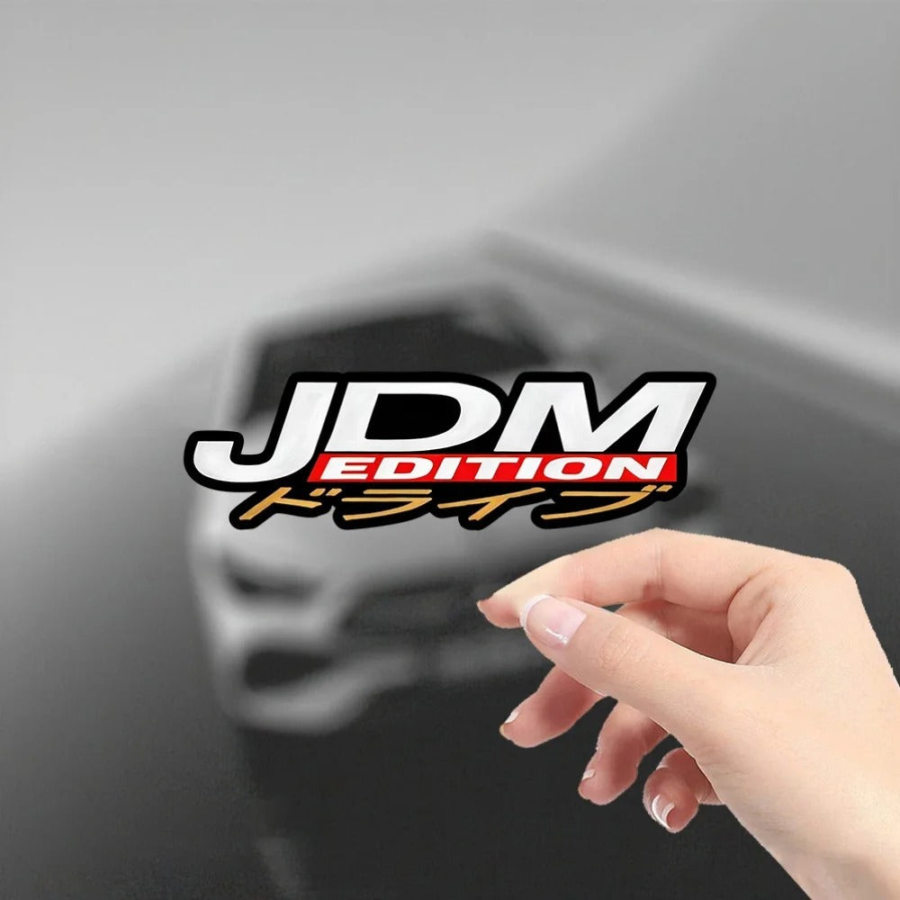 JDM Edition Style Japanese Character Stickers