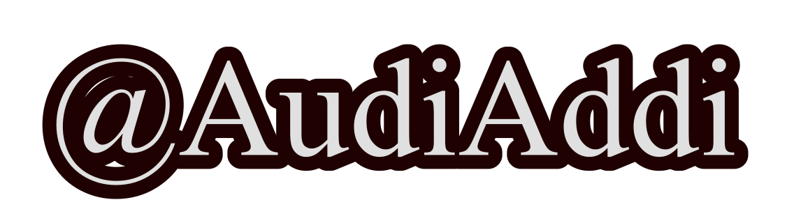 Custom Printed DieCut Stickers-Qty 1-@AudiAddi [02f9d71189f78b2b]
