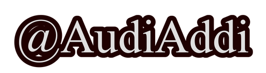 Custom Printed DieCut Stickers-Qty 1-@AudiAddi [02f9d71189f78b2b]