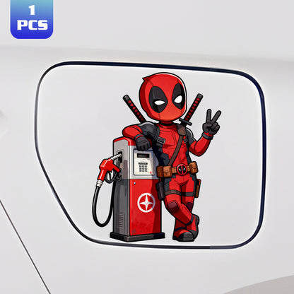 Fun Q-Version Dead p Car Sticker
