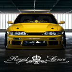 Royal Stance-Aufkleber