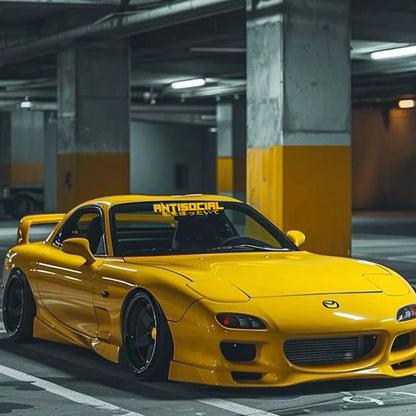 JDM Style 'ANTISOCIRL' Vinyls Decal