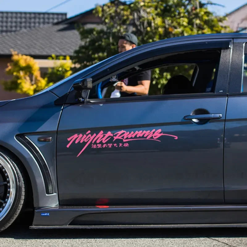 Night Runner II Japan Style decal