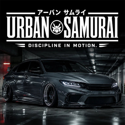 JDM Samurai Style Car Sticker Windshield Banner