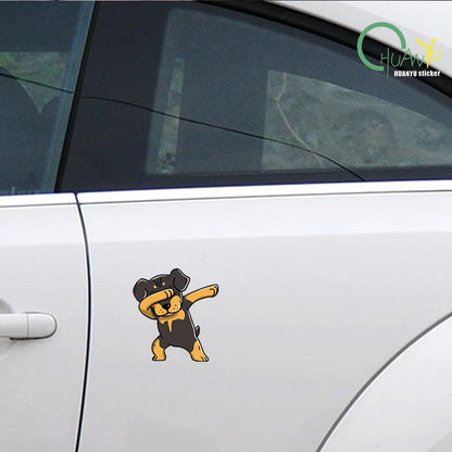 Funny Rottweiler Creative Vinyl Sticker