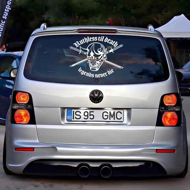 “Ruthless Til Death” & “Legends Never Die” JDM Style Decals