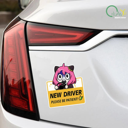 Anime Car Sticker New Driver