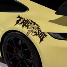 Trust Issue JDM Vinyl Sticker For Car Front Rear Windshield