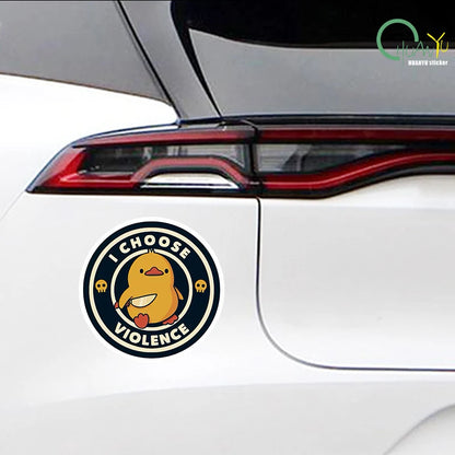 I Choose Violence Sticker