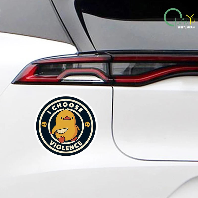 I Choose Violence Sticker