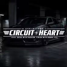 JDM Racing Slogan Car Sticker Windshield Banner Auto Decoration Exterior Accessories Waterproof Vinyl Decals for Car SUV Van ATV