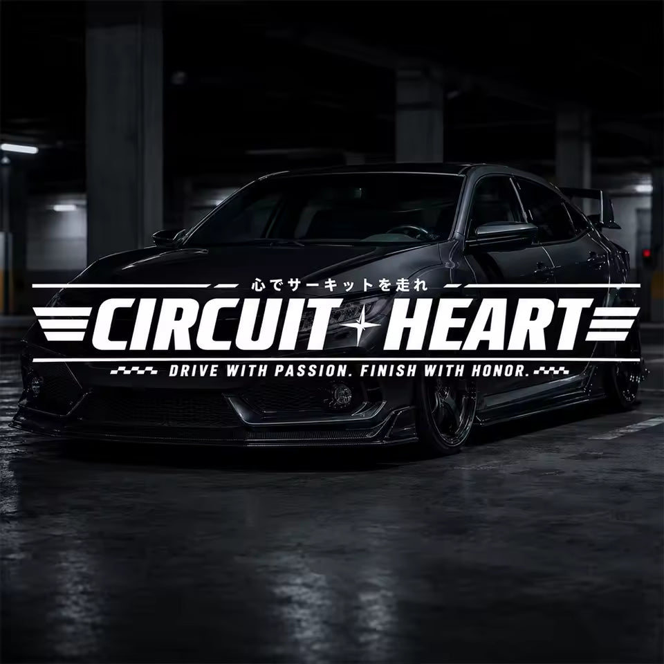 JDM Racing Slogan Car Sticker Windshield Banner Auto Decoration Exterior Accessories Waterproof Vinyl Decals for Car SUV Van ATV