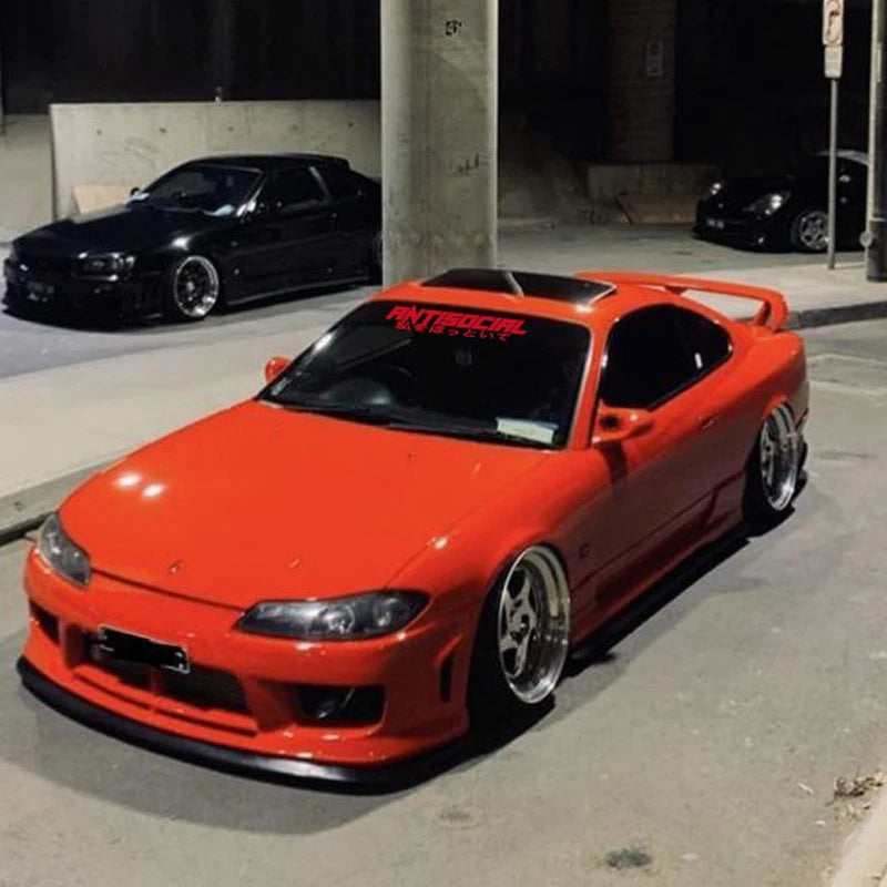 JDM Style 'ANTISOCIRL' Vinyls Decal