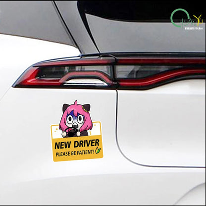 Anime Car Sticker New Driver