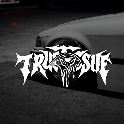 Trust Issue JDM Vinyl Sticker For Car Front Rear Windshield