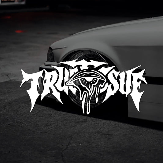 Trust Issue JDM Vinyl Sticker For Car Front Rear Windshield