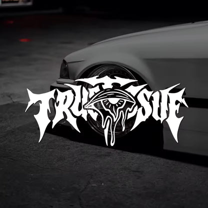 Trust Issue JDM Vinyl Sticker For Car Front Rear Windshield